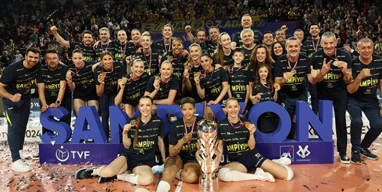 KUPA VOLEY ŞAMPİYONU FENERBAHÇE MEDICANA